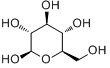 BETA-葡萄糖分子式结构图