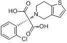 R-氯吡格雷羧酸分子式结构图