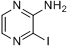 2-氨基-3-碘吡嗪分子式结构图