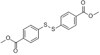 双(对苯甲酸甲酯)二硫化物分子式结构图