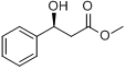 (S)-3-羟基-3-苯基丙酸甲酯分子式结构图