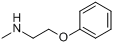 N-甲基-2-苯氧基乙基胺分子式结构图