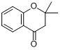 2,2-二甲基-苯并二氢吡喃-4-酮分子式结构图