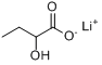 DL-2-羟基正丁酸锂盐分子式结构图