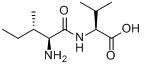 H-ILE-VAL-OH分子式结构图