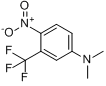 5-二甲氨-2-硝基三氟甲苯分子式结构图