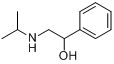 2-(异丙基氨基)-1-苯基乙醇分子式结构图