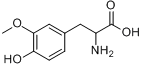 2,3-甲氧基-DL-酪氨酸分子式结构图