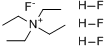 四乙基氟化铵三氢氟酸盐分子式结构图