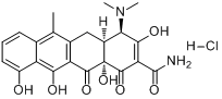 4-差向脱水四环素分子式结构图