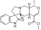 钩藤碱D分子式结构图