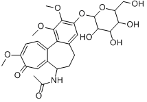 秋水仙碱苷分子式结构图