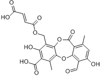 反丁烯原冰岛衣酸酯分子式结构图