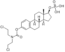 雌莫司汀磷酸分子式结构图