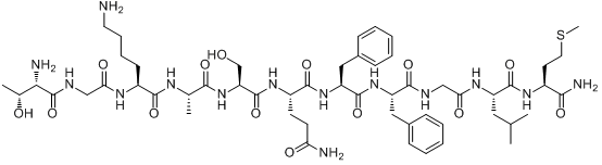 HEMOKININ 1 (HUMAN)分子式结构图