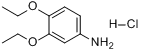 3,4-二乙氧基苯胺盐酸盐分子式结构图