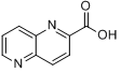1,5-萘啶-2-甲酸分子式结构图