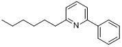 2-己基-6-苯基吡啶分子式结构图