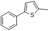 2-甲-5-苯噻吩分子式结构图