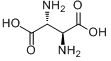 MESO-Α,Β-二氨基琥珀酸分子式结构图