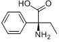 (S)-(+)-2-氨基-2-苯基丁酸分子式结构图