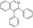 3,4-二苯基异喹啉分子式结构图