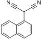 1-萘基丙二腈分子式结构图