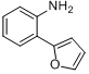 2 -(2-呋喃基)苯胺分子式结构图