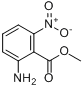 2-氨基-6-硝基苯甲酸甲酯分子式结构图