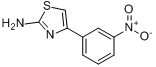 4-(3-硝基苯基)噻唑-2-胺分子式结构图