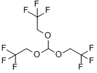 三(三氟乙氧基)甲烷分子式结构图