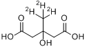 氘代3-羟基-3-甲基(D3)分子式结构图