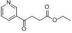 4-氧代-4-吡啶-3-基-丁酸乙酯分子式结构图