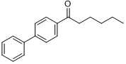 4-正己酰基联苯分子式结构图