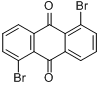 1,5-二溴蒽醌分子式结构图