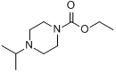 4-(1-甲基乙基)哌嗪-1-甲酸乙酯分子式结构图