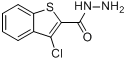 3-氯苯并呋喃-2-羧肼分子式结构图