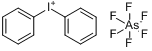 二苯基碘六氟砷酸盐分子式结构图