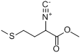 2-异氰基-4-(甲硫基)丁酸甲酯分子式结构图