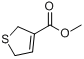 2,5-二氢噻吩-3-羧酸甲酯分子式结构图