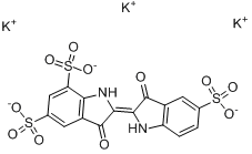 靛蓝三磺酸钾分子式结构图