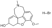 氢溴酸加兰他敏分子式结构图