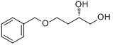 (S)-4-苄氧基-1,2-丁二醇分子式结构图