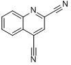 2,4-二氰基喹啉分子式结构图
