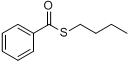 硫代苯甲酸正丁酯分子式结构图