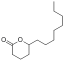 四氢-6-辛基-2H-吡喃-2-酮分子式结构图