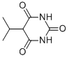 5-异丙基巴比土酸分子式结构图