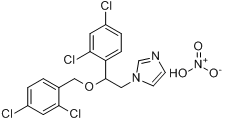 硝酸咪康唑分子式结构图