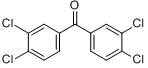 3,3',4,4'-四氯二苯甲酮分子式结构图