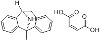 (+)-MK 801 顺丁烯二酸盐分子式结构图